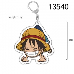 One Piece Anime Acrylic Keycha...