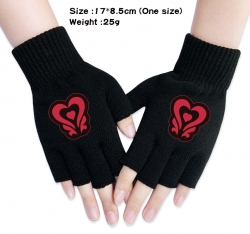 SK∞ Anime knitted half finger ...