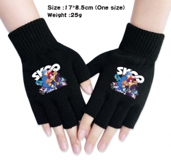 SK∞ Anime knitted half finger ...