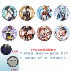 Genshin Impact Anime round Ast...