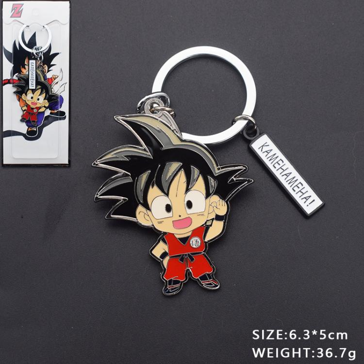 DRAGON BALL Metal key chain pendant around animation