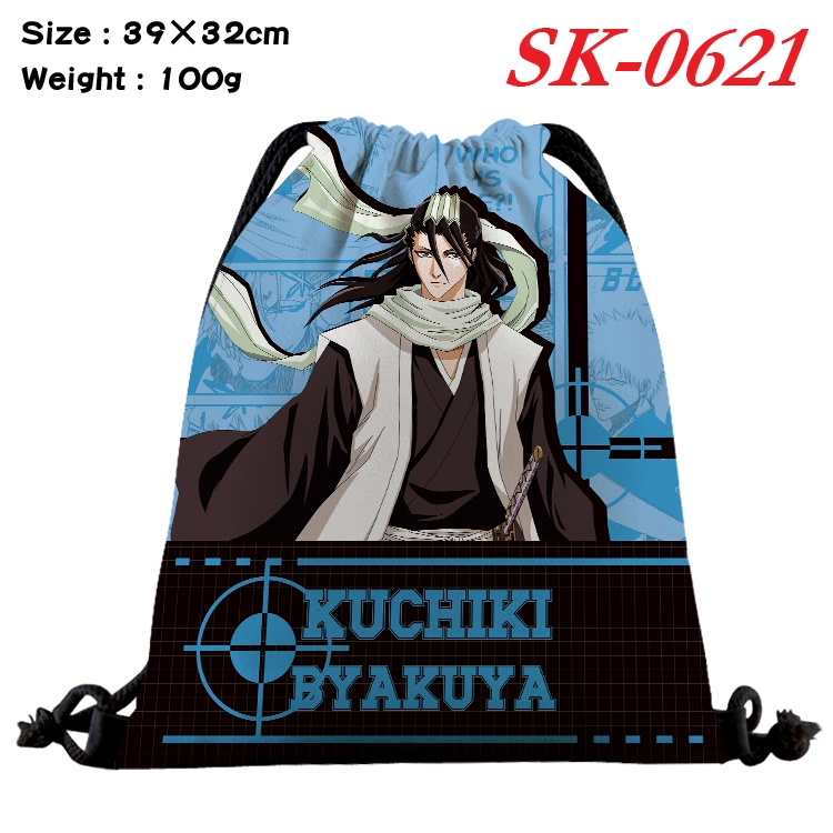 Bleach Anime perimeter waterproof nylon full color bundle pocket 39x32cm SK-0621A