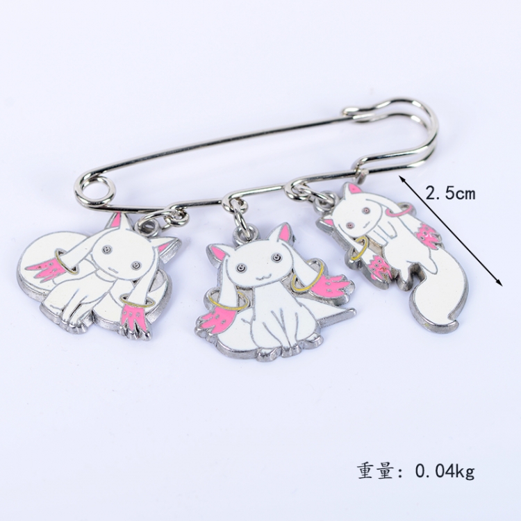 Magic Maiden Anime metal brooch bag accessories pants waist clip price for 5 pcs