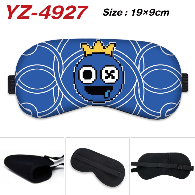 Rainbow friends Game animation ice cotton eye mask without ice bag price for 5 pcs   YZ-4927