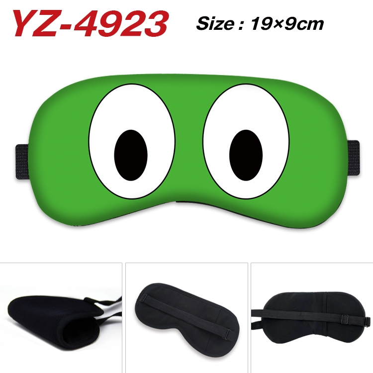 Rainbow friends Game animation ice cotton eye mask without ice bag price for 5 pcs  YZ-4923