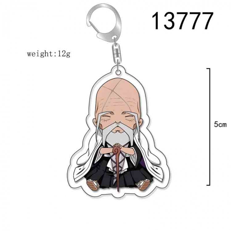 Bleach Anime Acrylic Keychain Charm price for 5 pcs 13777