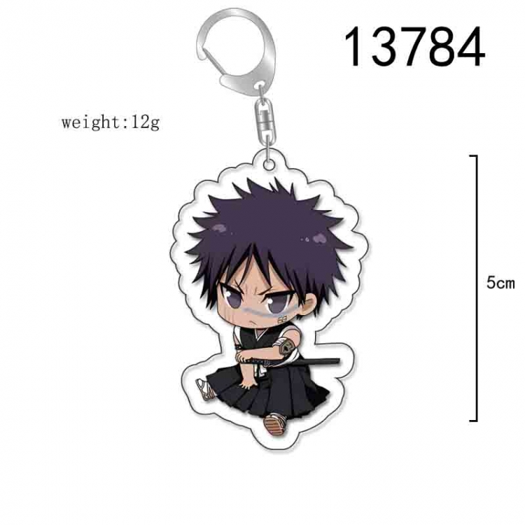 Bleach Anime Acrylic Keychain Charm price for 5 pcs 13784