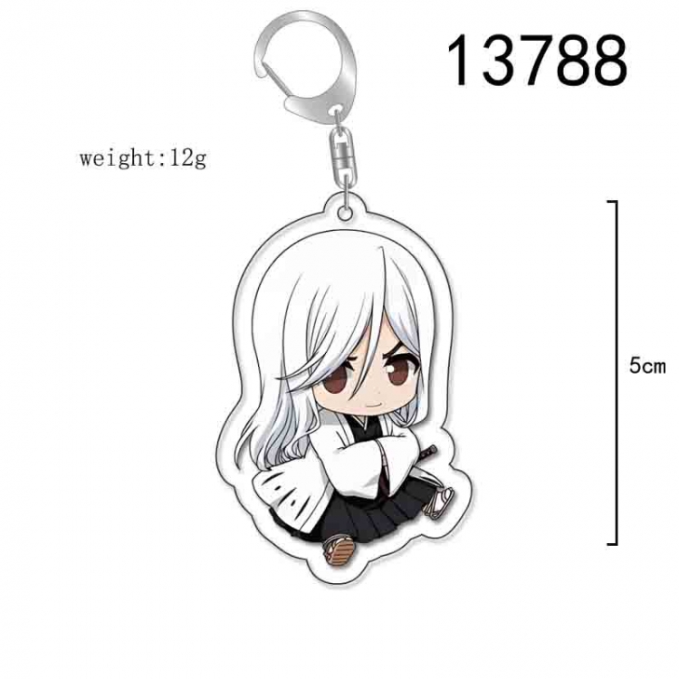 Bleach Anime Acrylic Keychain Charm price for 5 pcs 13788