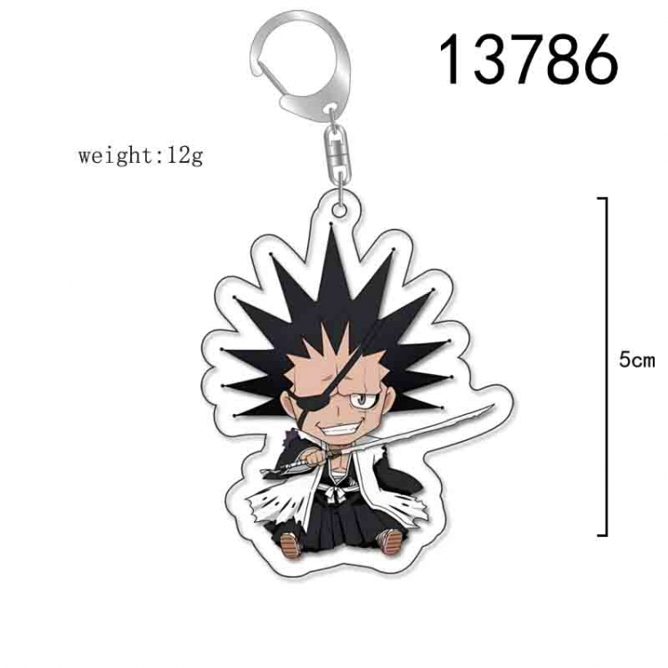 Bleach Anime Acrylic Keychain Charm price for 5 pcs 13786