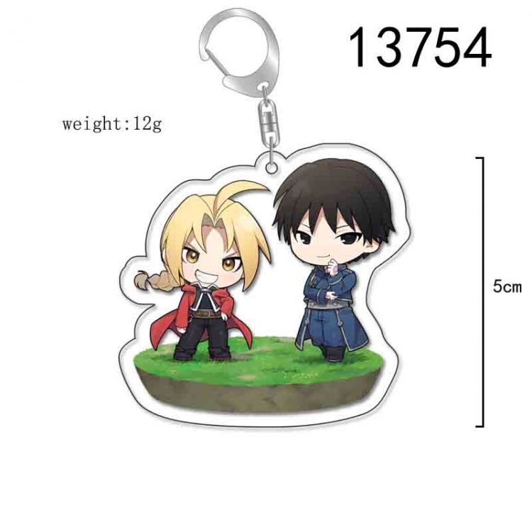 Fullmetal Alchemist Anime Acrylic Keychain Charm price for 5 pcs