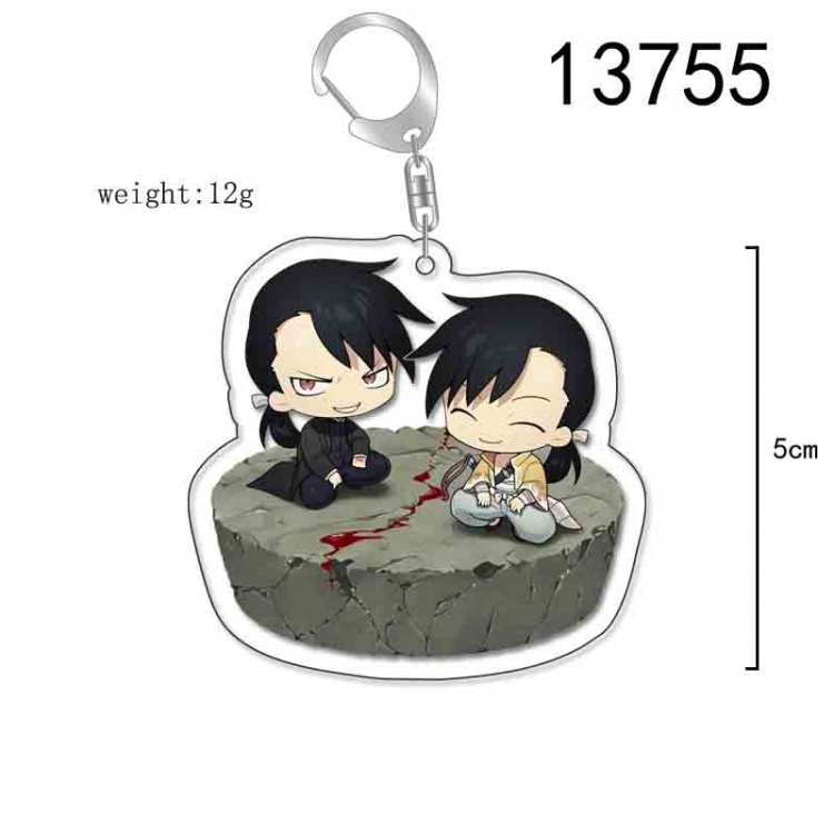 Fullmetal Alchemist Anime Acrylic Keychain Charm price for 5 pcs