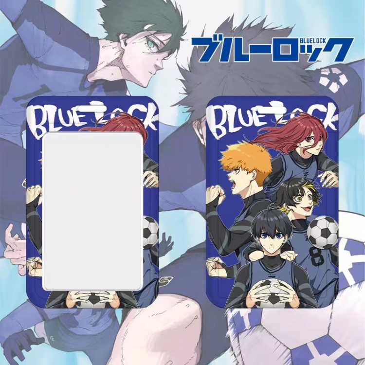 BLUE LOCK Cartoon peripheral ID card sleeve Ferrule 11cm long   7cm wide price for 5 pcs