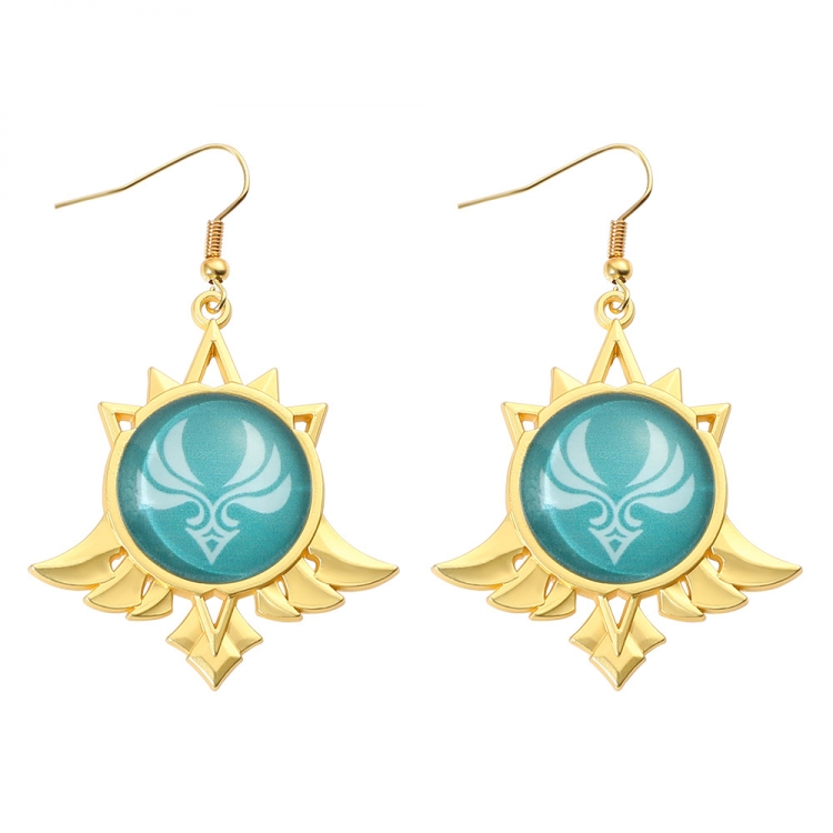 Genshin Impact Earhook metal earrings and earrings price for 5 pcs OPP bag