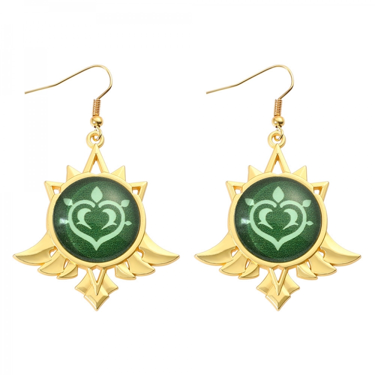 Genshin Impact Earhook metal earrings and earrings price for 5 pcs OPP bag