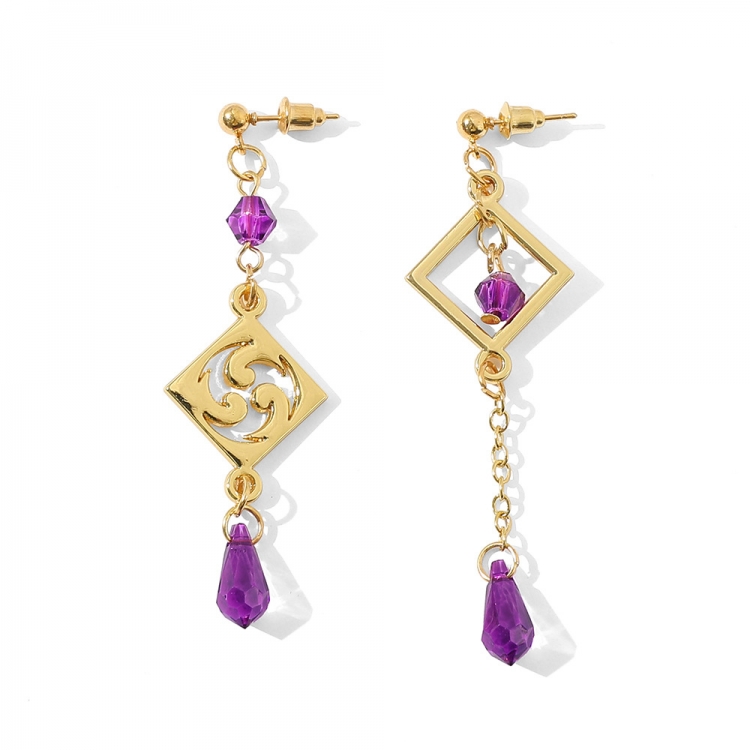 Genshin Impact Earpin metal earrings price for 5 pcs OPP bag