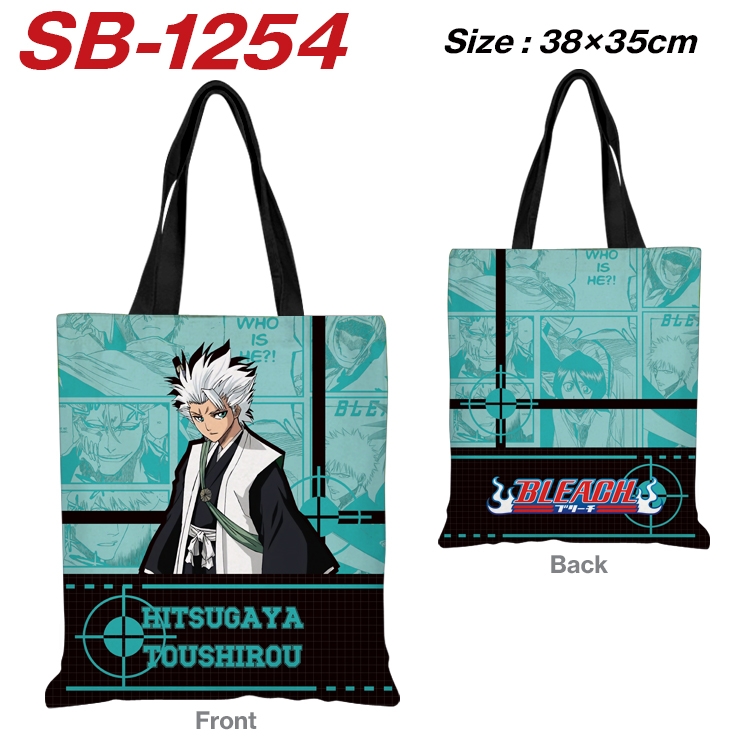 Bleach Anime Canvas Handheld Shoulder Bag Handbag Shopping Bag 38X35CM SB-1254