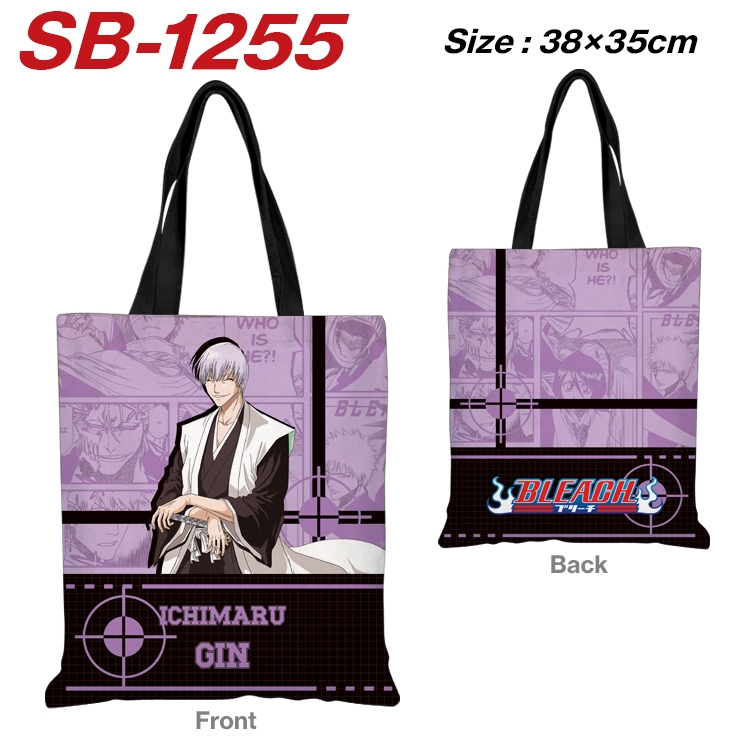 Bleach Anime Canvas Handheld Shoulder Bag Handbag Shopping Bag 38X35CM SB-1255