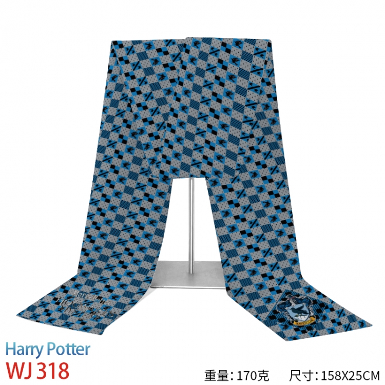 Harry Potter Anime full-color flannelette scarf 158x25cm  WJ-318
