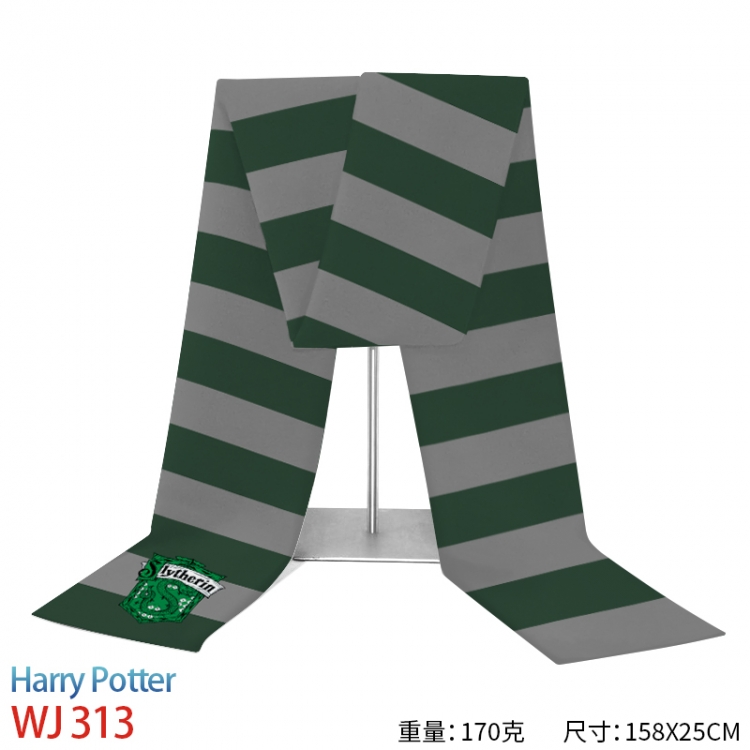 Harry Potter Anime full-color flannelette scarf 158x25cm WJ-313