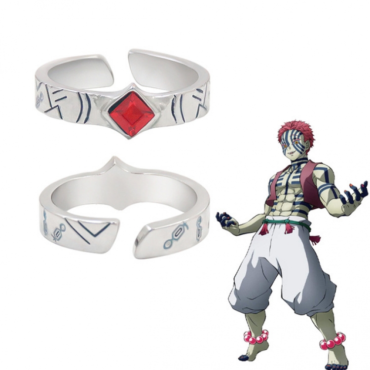 Demon Slayer Kimets  Metal opening and closing ring OPP bag price for 5 pcs