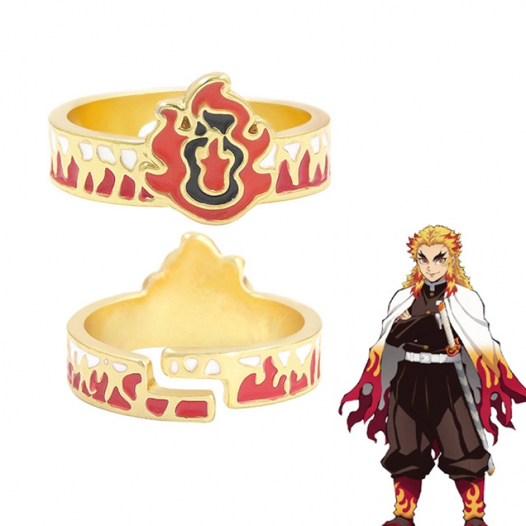 Demon Slayer Kimets  Metal opening and closing ring OPP bag price for 5 pcs