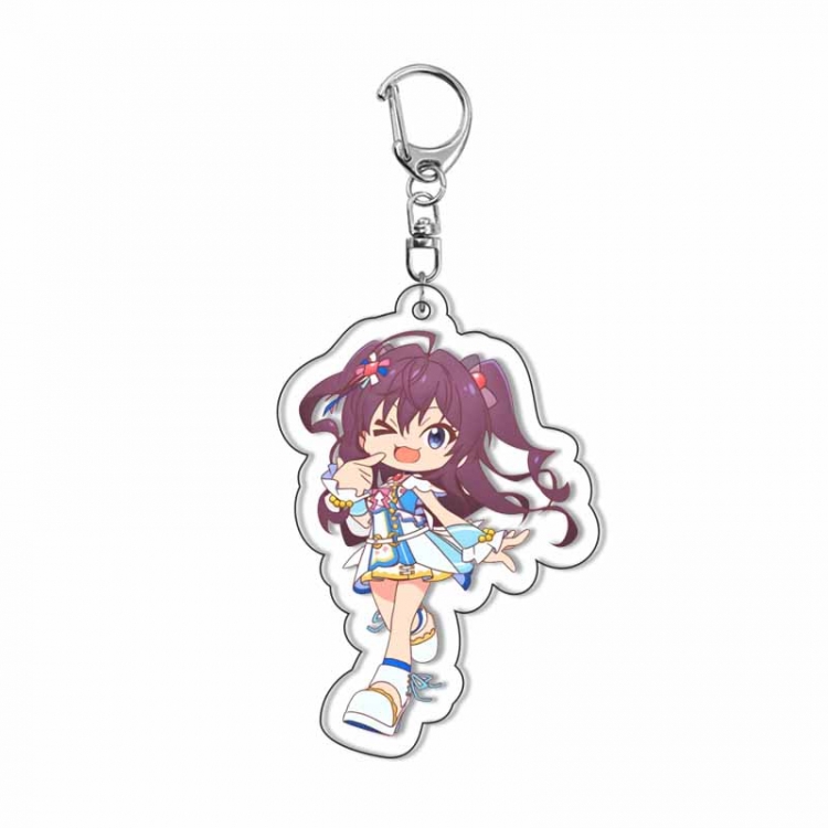 The Idol Master Anime Acrylic Keychain Charm price for 5 pcs 9148