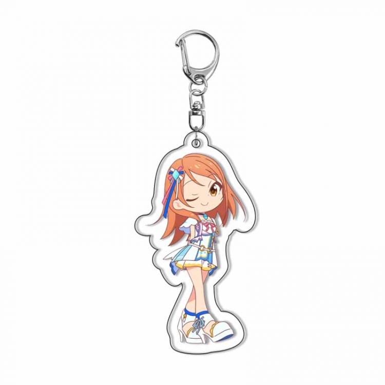 The Idol Master Anime Acrylic Keychain Charm price for 5 pcs 9147