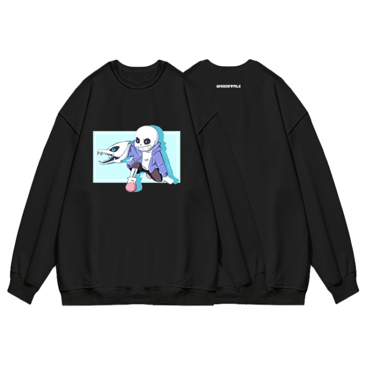 Undertale Anime print fashion casual thick hooded sweater  from S to 3XL