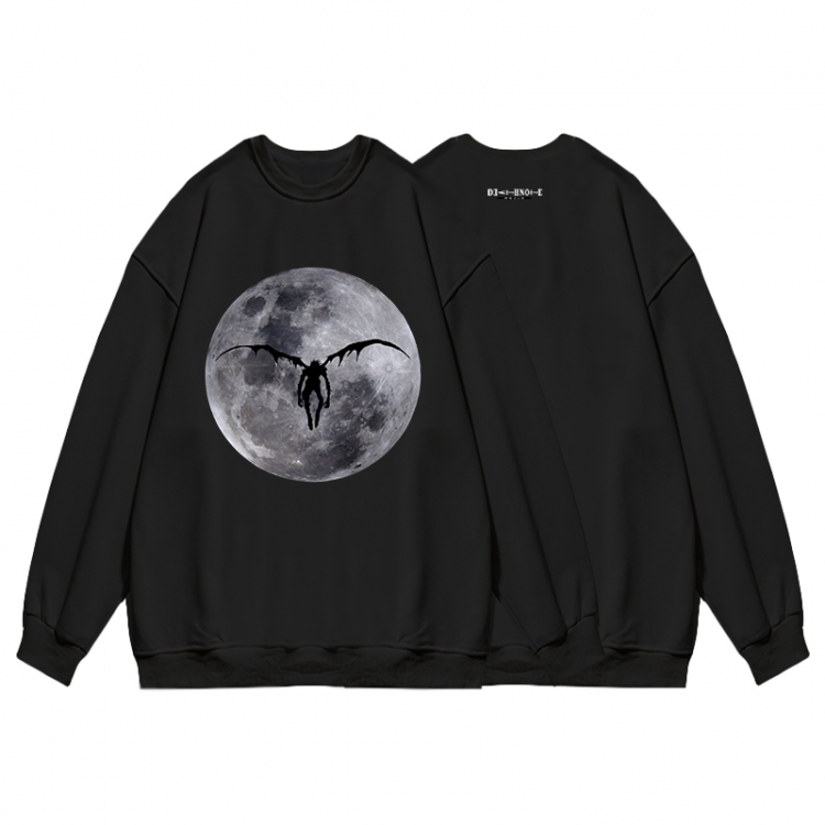 Death note Anime print fashion casual thick hooded sweater  from S to 3XL