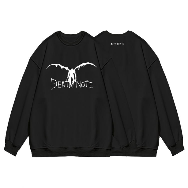 Death note Anime print fashion casual thick hooded sweater  from S to 3XL