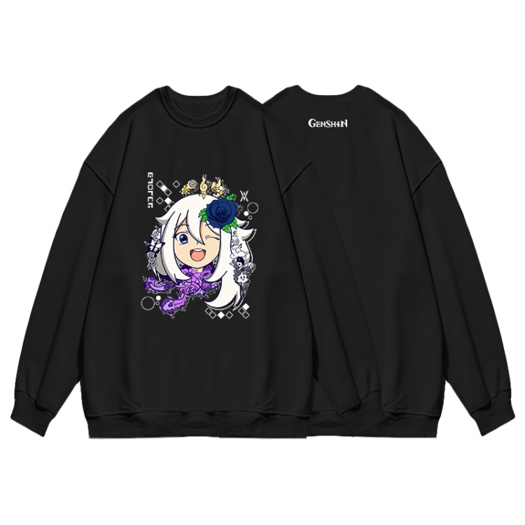 Genshin Impact Anime print fashion casual thick hooded sweater  from S to 3XL