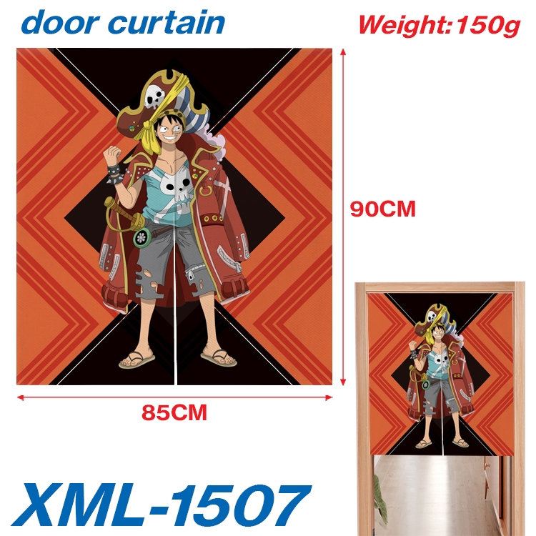 One Piece Animation full-color curtain 85x90cm XML-1507A