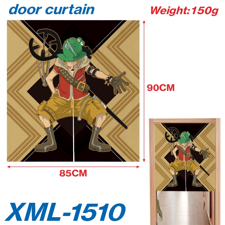 One Piece Animation full-color curtain 85x90cm XML-1510A