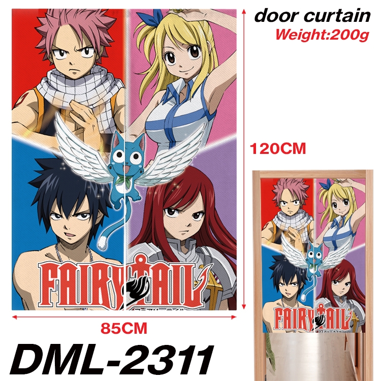 Fairy tail Animation full-color curtain 85x120CM  DML-2311