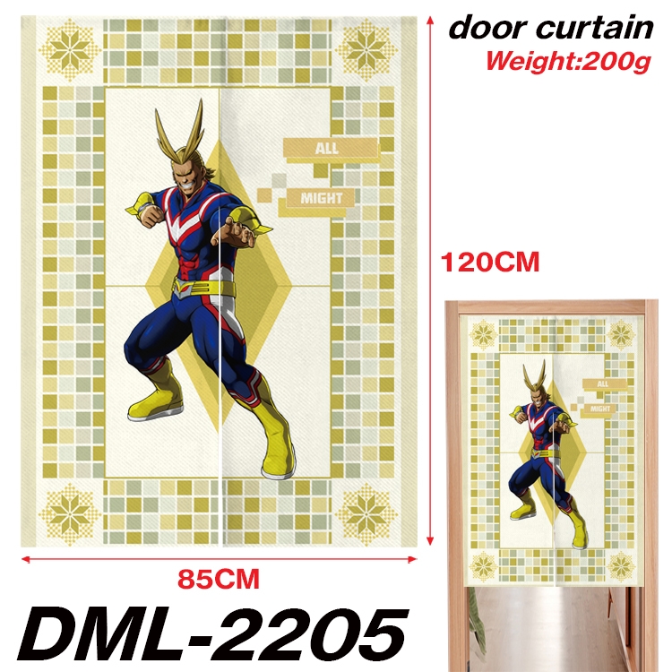 My Hero Academia Animation full-color curtain 85x120CM DML-2205