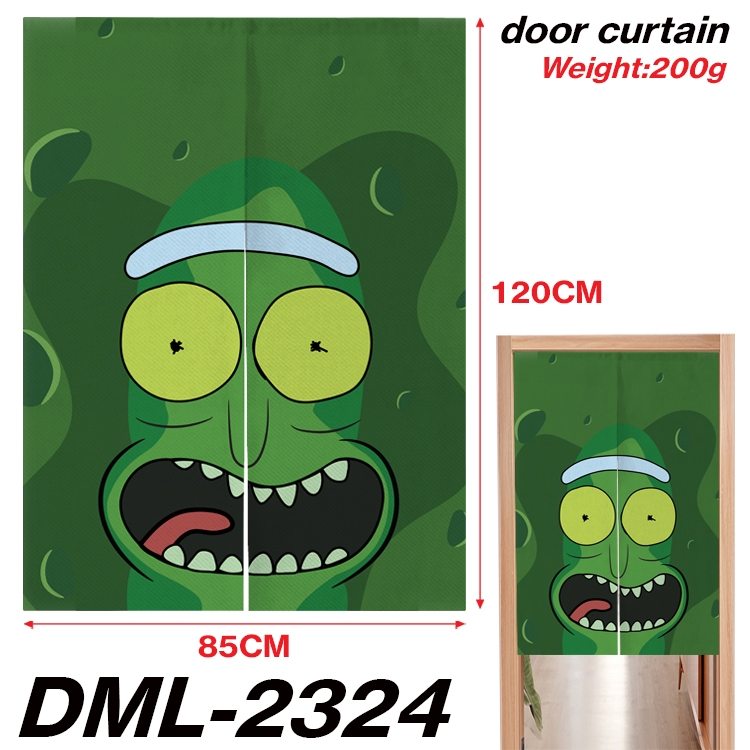 Rick and Morty Animation full-color curtain 85x120CM  DML-2324