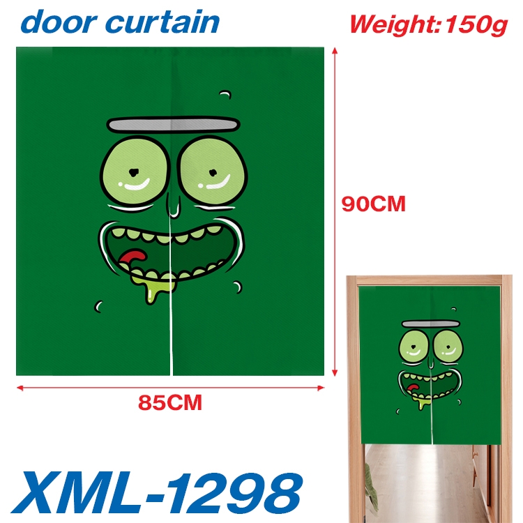 Rick and Morty Animation full-color curtain 85x90cm XML-1298A