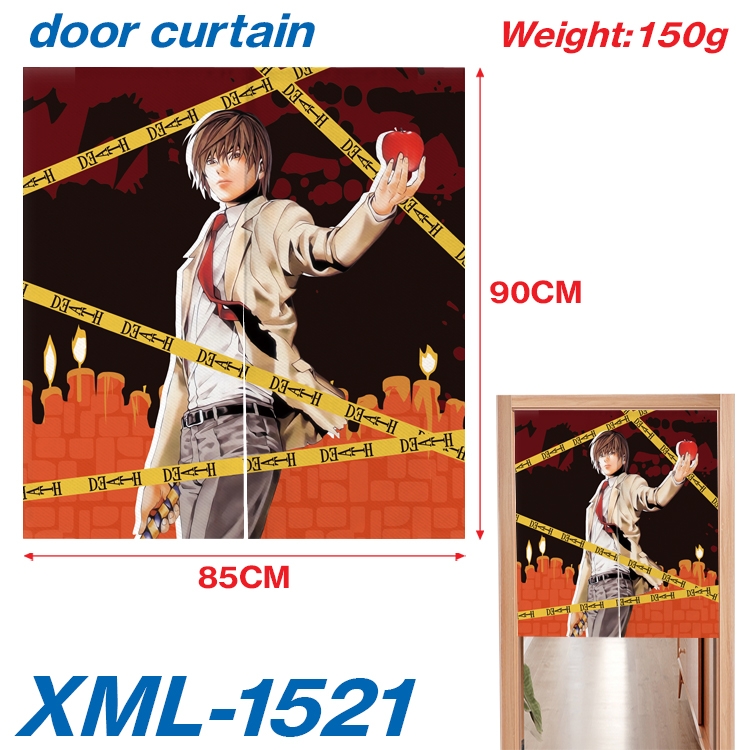 Death note Animation full-color curtain 85x90cm XML-1521A