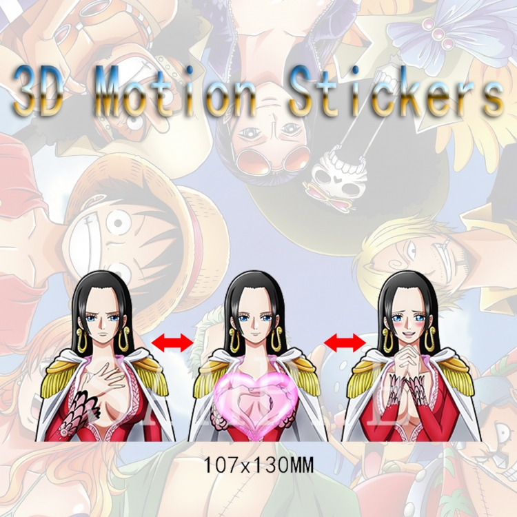 One Piece 3D HD variable map car computer animation stickers price for 2 pcs