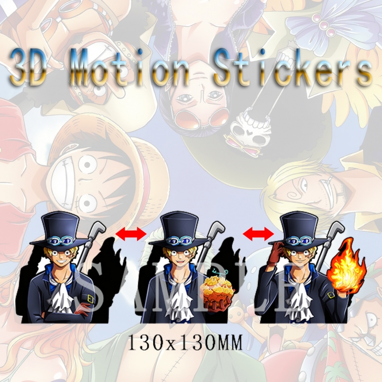 One Piece 3D HD variable map car computer animation stickers price for 2 pcs