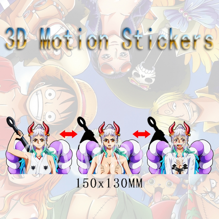 One Piece 3D HD variable map car computer animation stickers price for 2 pcs