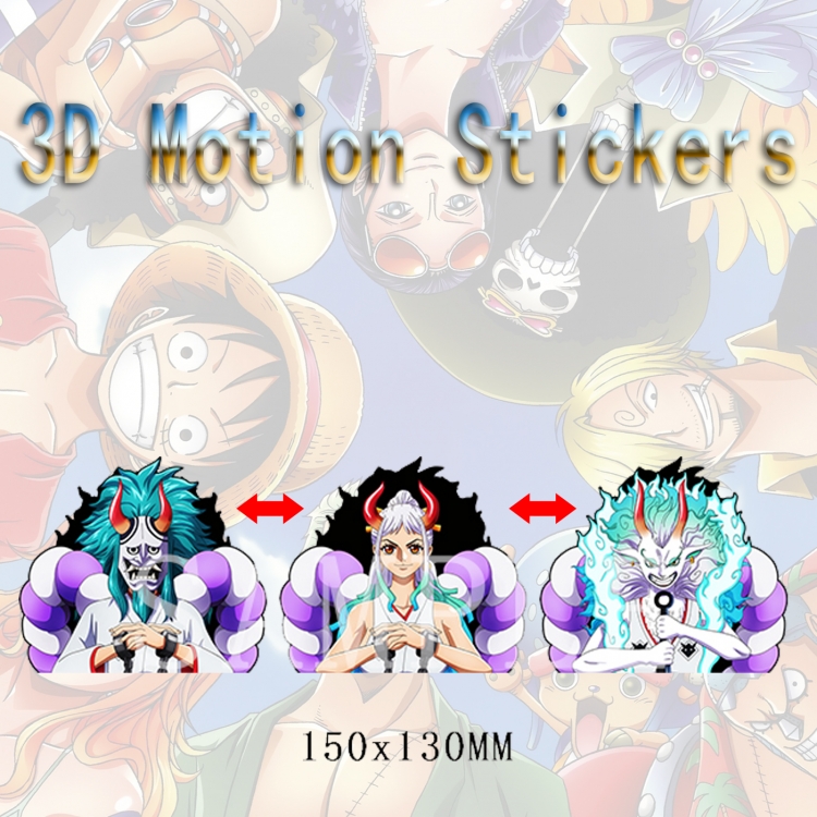 One Piece 3D HD variable map car computer animation stickers price for 2 pcs