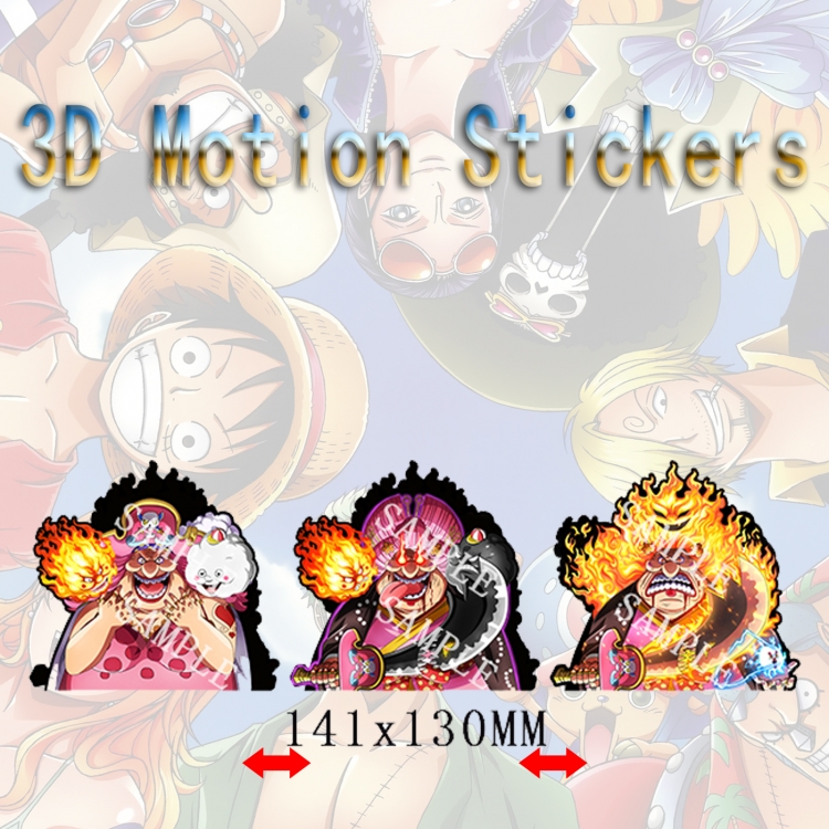 One Piece 3D HD variable map car computer animation stickers price for 2 pcs