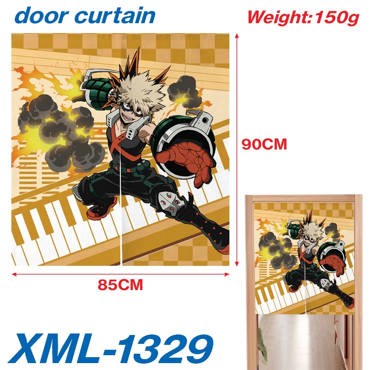 My Hero Academia Animation full-color curtain 85x90cm XML-1329A