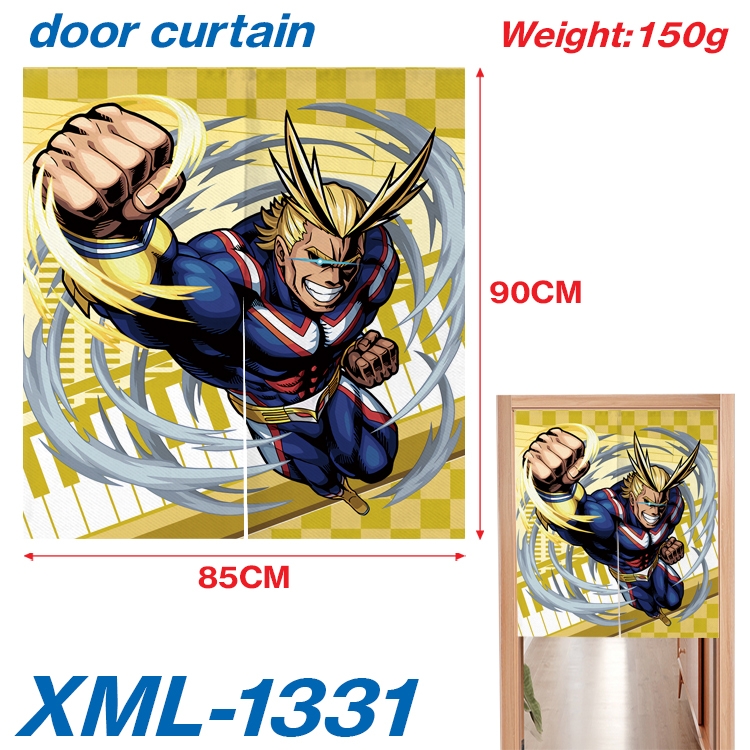 My Hero Academia Animation full-color curtain 85x90cm XML-1331A