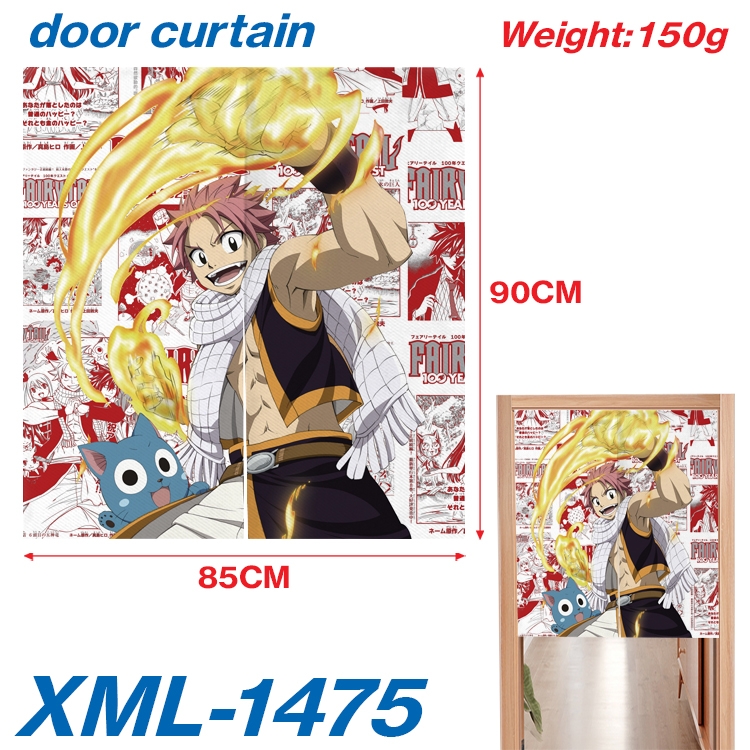 Fairy tail Animation full-color curtain 85x90cm XML-1475A