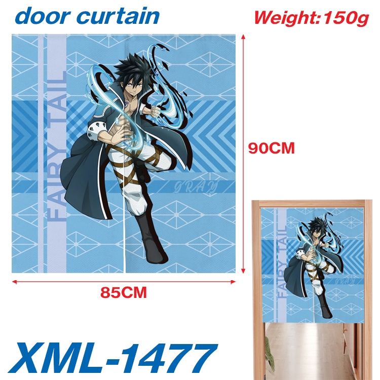 Fairy tail Animation full-color curtain 85x90cm XML-1477A