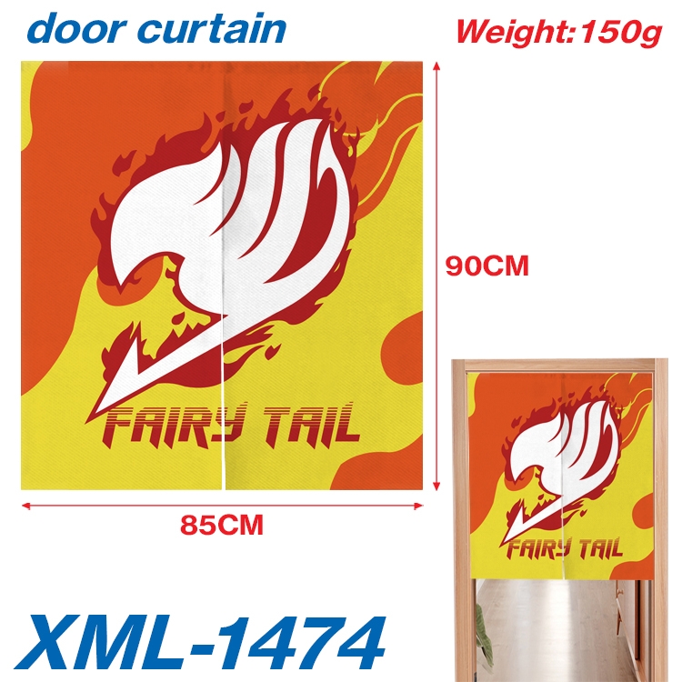 Fairy tail Animation full-color curtain 85x90cm XML-1474A