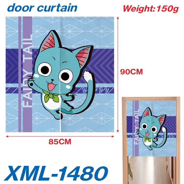 Fairy tail Animation full-color curtain 85x90cm XML-1480A