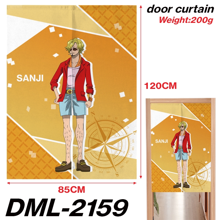 One Piece Animation full-color curtain 85x120CM DML-2159
